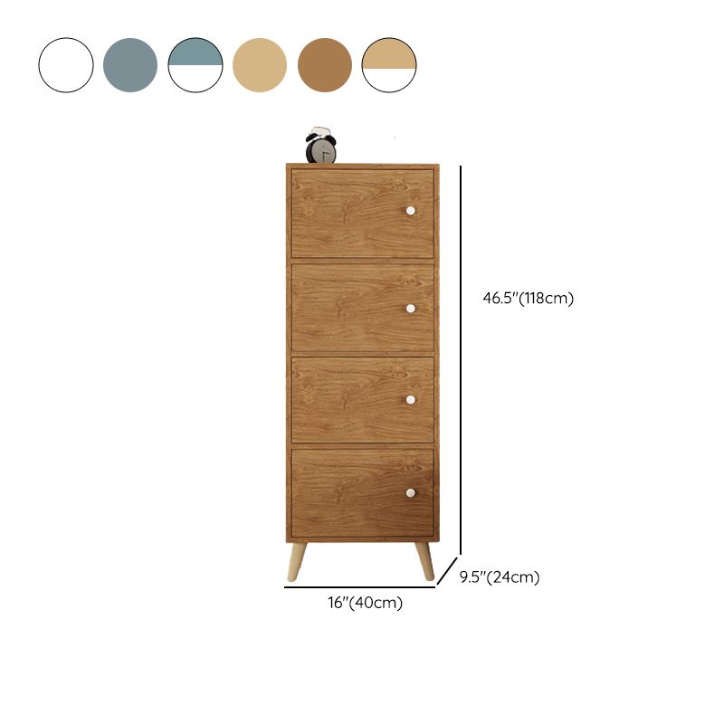 Contemporary Wooden Accent Cabinet with Knobs Doors and Straight Legs Clearhalo 'Cabinets & Chests' 'cabinets_chests' 'furn' 'furn_cabinets_chests' 'Furniture' 'Living Room Furniture' 1200x1200_464c7937-c80b-4177-9279-b38c735435c6