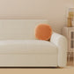 32.28 "Sleeper a braccio quadrato Scandinavo Styled Sleer Bed in bianco