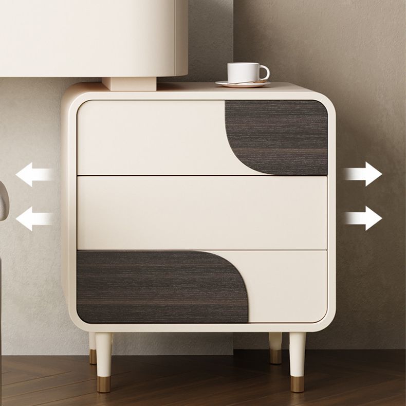 Trucco in legno bianco da 15,74 "tavolo da banco di vanità per trucco vanità largo con 2/5 cassetti