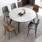 Contemporary Extendable Sintered Stone Table Round Shape Standard Dining Table for Kitchen Clearhalo ' dining_table' 'Dining Tables & Seating' 'Dining Tables' 'furn' 'furn_dining_table' 'Furniture' 'furniture_dining_table' 'Kitchen & Dining Furniture' 'kitchen&dining_furn' 'kitchen' 'kitchen_dining_table' 1200x1200_46506c61-8e79-4607-82a7-0f9911e0e6b8
