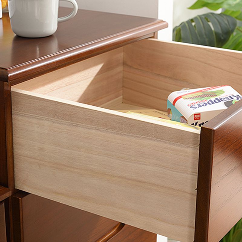 Eigentijdse slaapkamer opbergkist houten borst met laden