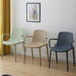 Plastic Contemporary Kitchen Dining Chair Arm Solid Back Chair Clearhalo 'Dining Chairs' 'Dining Tables & Seating' 'dining_chair' 'furn' 'furn_dining_chair' 'Furniture' 'furniture_dining_chair' 'Kitchen & Dining Furniture' 1200x1200_4652fb1b-ce27-4390-9048-3e8974627224