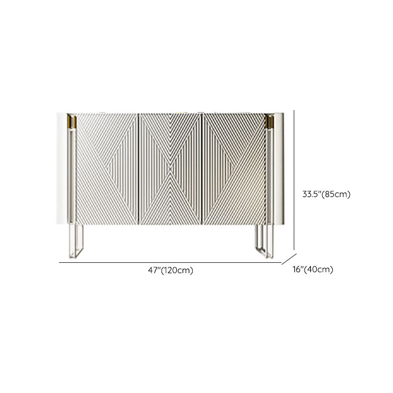 Cuffet da pranzo in pietra moderna e contemporanea con armadi