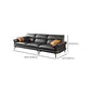 Contemporary Leather Pillow Top Arm Sofa in Gray For Living Room Clearhalo 'furn' 'furn_sofas' 'Furniture' 'Living Room Furniture' 'Sofa' 'sofas' 1200x1200_46591337-0e25-45a8-875f-e1ca5afad671
