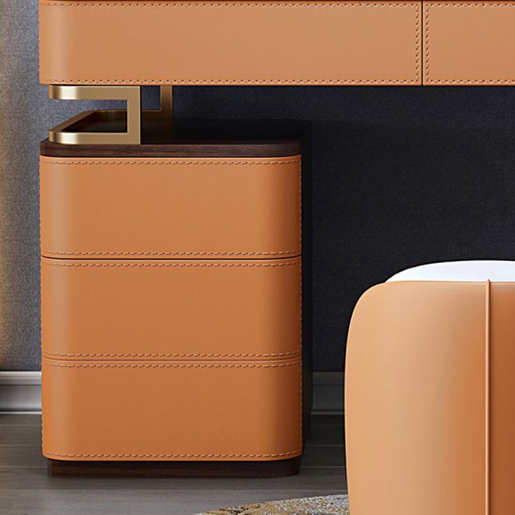 Tocador glamoroso con 5 cajones tocador de madera maciza tocador