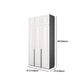 Modern Style Wooden Wardrobe Soft Close Door Wardrobe Closet with Drawer