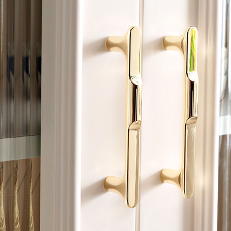 Serveur d'étagère réglable contemporain Server en pierre supérieure avec des jambes en bois massif