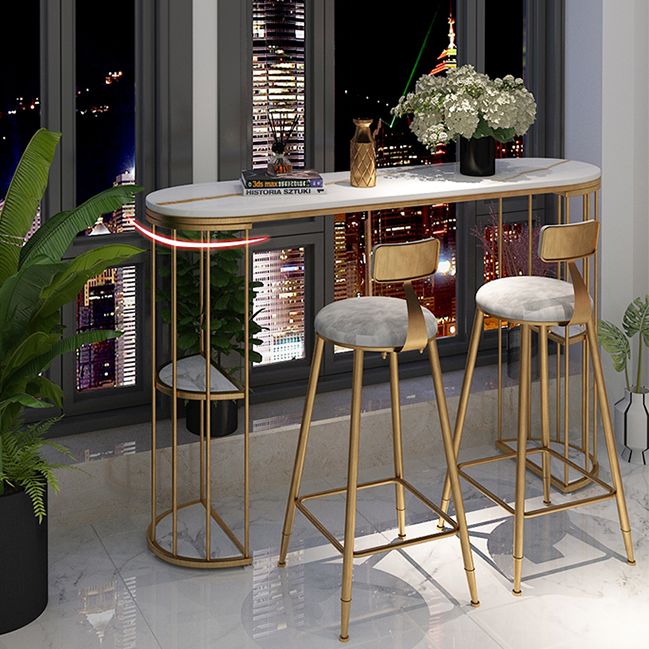 Sgabello di velluto rotondo di sgabello rotondo per soggiorno per soggiorno per soggiorno