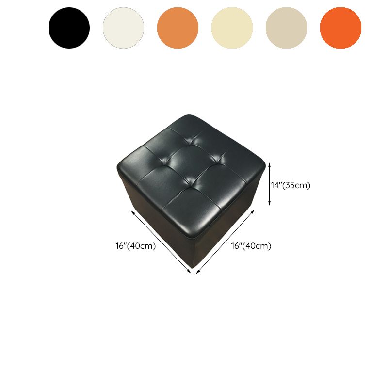 Ottoman moderno di mezza secolo POUF GENUINA INCONTRA INCONTRO PERATTO PIANO