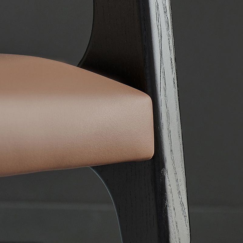 Modern Style Dining Chair Solid Wood Indoor Dining Chair with Wooden Frame