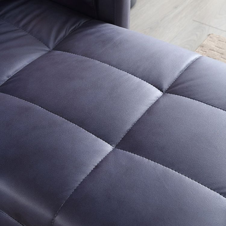 Bottome manuale di poltrona a polvere di poltrona a polvere di poltrone contemporanea metallo a colori solidi interni