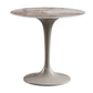 Round Contemporary Dining Table Brown Tone Fixed Table of Sintered Stone Clearhalo ' dining_table' 'Dining Tables & Seating' 'Dining Tables' 'furn' 'furn_dining_table' 'Furniture' 'furniture_dining_table' 'Kitchen & Dining Furniture' 'kitchen&dining_furn' 'kitchen' 'kitchen_dining_table' 1200x1200_466bfd0b-2299-4acf-b717-88f2d04131c4