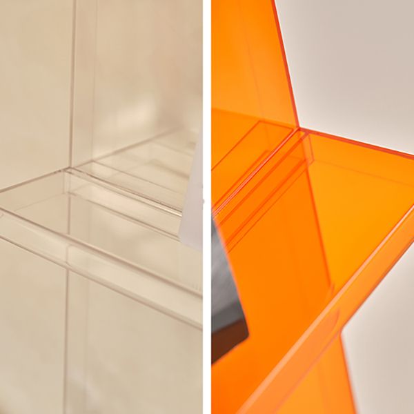 Scandinavian Acrylic Etagere Bookshelf Closed Back Vertical Bookshelf Clearhalo 'Bookcases' 'furn' 'furn_bookcases' 'Furniture' 'furniture_bookcases' 'kitchen' 'kitchen_bookcases' 'Living Room Furniture' 'Office Furniture' 1200x1200_466ddbfd-3afe-4d22-8e02-12de8e22fd5b