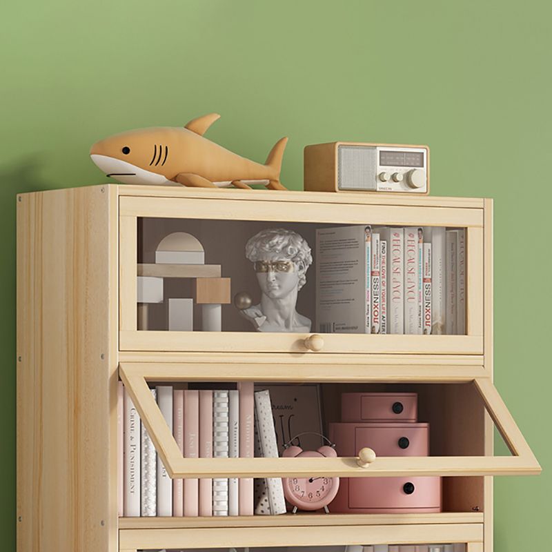 Contemporary Bookshelf Standard Wooden Closed Back Bookcase with Shelves Clearhalo 'Bookcases' 'furn' 'furn_bookcases' 'Furniture' 'Office Furniture' 1200x1200_466e0194-c990-48d7-9f93-6bf5c63f036d