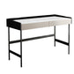 Zeitgenössischer Stein Schreibtisch Rechteckiger Home Office Desk mit 2 Schubladen