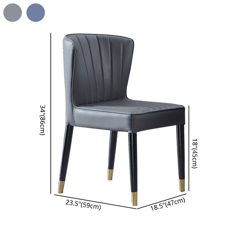 Indoor Scandinavian Side Chair Upholstered Wingback Wood Dining Room Chair Clearhalo ' kitchen&dining_furn' 'Dining Chairs' 'Dining Tables & Seating' 'dining_chair' 'furn' 'furn_dining_chair' 'Furniture' 'furniture_dining_chair' 'Kitchen & Dining Furniture' 'kitchen' 1200x1200_4670f338-4a45-4030-b85b-4e97b446e046