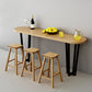 1/2/4/11 Pieces Pub Dining Set Industrial Solid Wood Table and Stool Set for Shop Clearhalo 'Bar Furniture' 'furn' 'furn_home_bar_bar_sets' 'Furniture' 'Home Bars & Bar Sets' 'home_bar_bar_sets' 'Kitchen & Dining Furniture' 1200x1200_46726d78-a694-4cc3-938a-1e36bde83201