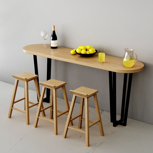 1/2/4/11 Pieces Pub Dining Set Industrial Solid Wood Table and Stool Set for Shop Clearhalo 'Bar Furniture' 'furn' 'furn_home_bar_bar_sets' 'Furniture' 'Home Bars & Bar Sets' 'home_bar_bar_sets' 'Kitchen & Dining Furniture' 1200x1200_46726d78-a694-4cc3-938a-1e36bde83201