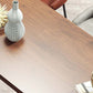 Rechthoekige grenen massief houten schraagbasis bartafel voor keukeneetkamer