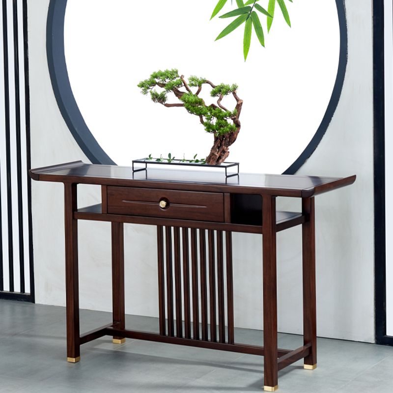 Tavolo della console contemporanea a forma di rettangolo