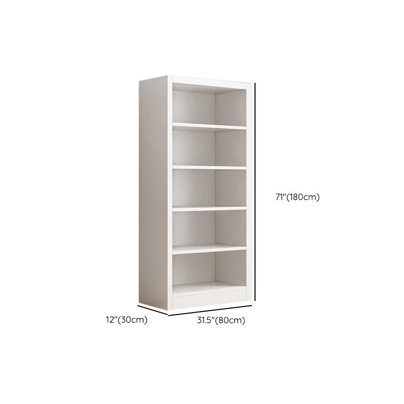 11.81" W Modern Matte Finish Bookcase Engineered Wood Standard Bookshelf Clearhalo 'Bookcases' 'furn' 'furn_bookcases' 'Furniture' 'Office Furniture' 1200x1200_467fac52-5f22-4ac5-896a-9d51c256a4f8