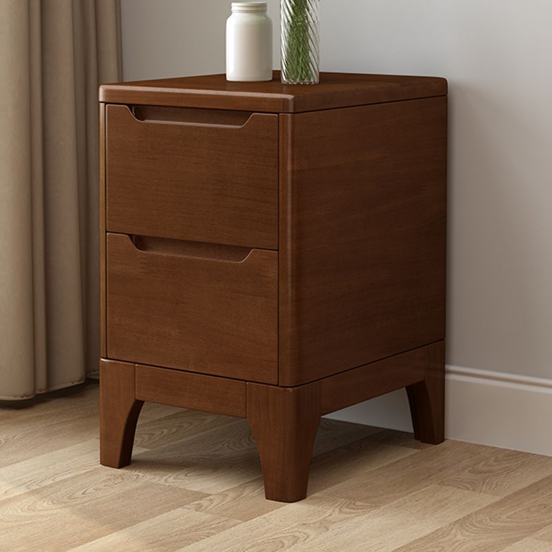 Solid Wood Night Table Contemporary Bed Nightstand for Bedroom Clearhalo 'Bedroom Furniture' 'furn' 'furn_night_stand' 'Furniture' 'night_stand' 'Nightstands' 1200x1200_4680dc4c-0d0d-49a1-9404-7de3140e2d1e