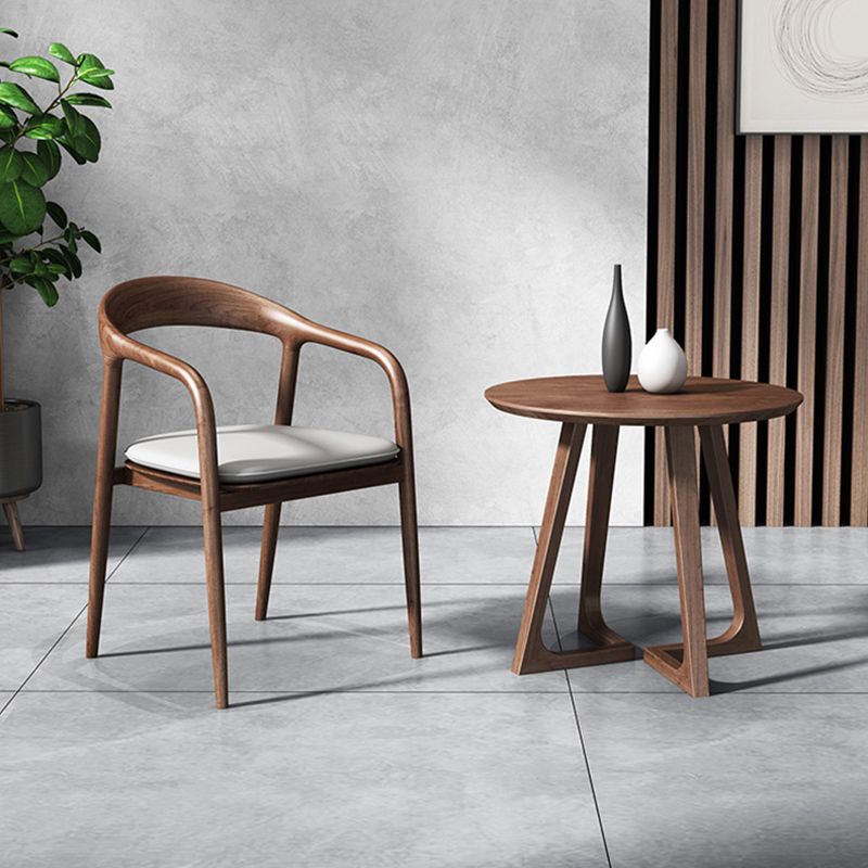 Round Modern Style Dining Table Wood Color Fixed Table of Solid Ashwood Clearhalo ' dining_table' 'Dining Tables & Seating' 'Dining Tables' 'furn' 'furn_dining_table' 'Furniture' 'furniture_dining_table' 'Kitchen & Dining Furniture' 'kitchen&dining_furn' 'kitchen' 'kitchen_dining_table' 1200x1200_4684164b-d809-41db-9dcd-8de6f085fb6e