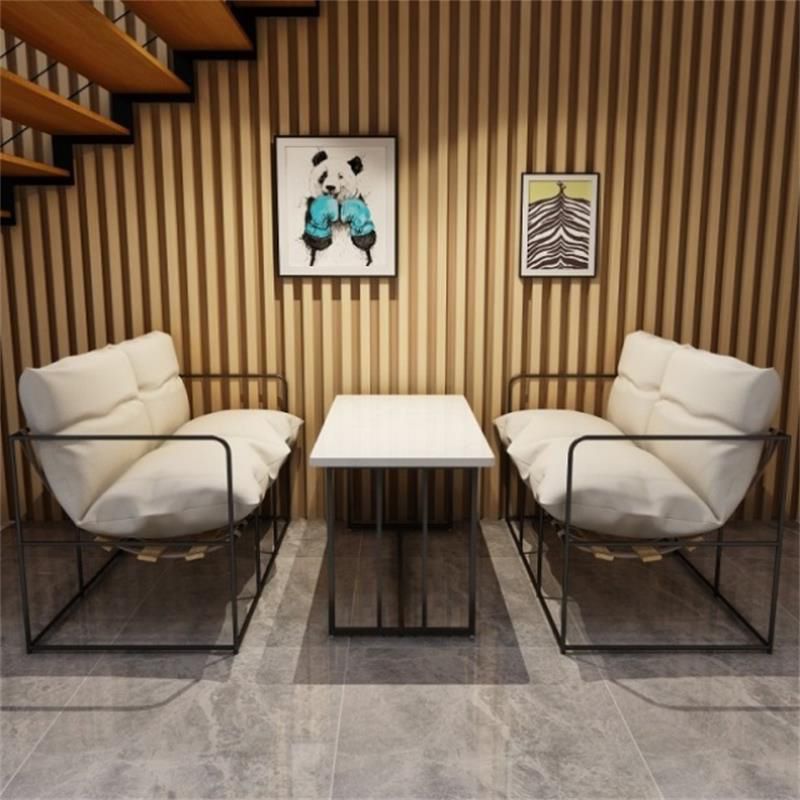 Moderno divano a sedere per sedili resistenti alle macchie bianche per sala bonus