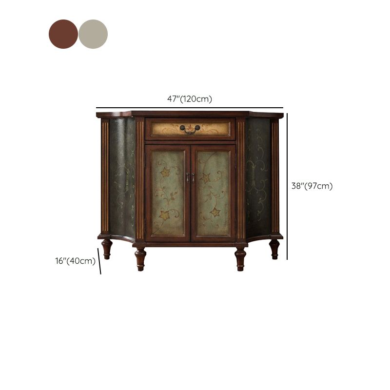 Tavolo da console in legno moderno di metà secolo per la sala di divano per sala