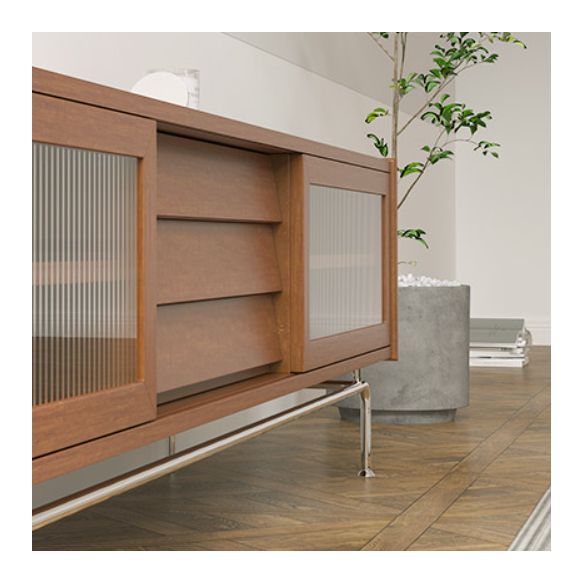 Scandinavian TV Stand Console Solid Wood TV Media Stand with Drawers Clearhalo 'furn' 'furn_tv_stands_entertainment_centers' 'Furniture' 'Living Room Furniture' 'TV Stands & Entertainment Centers' 'TV Stands & Media Storage Furniture' 'tv_stands_entertainment_centers' 1200x1200_468a9024-f99f-422f-8c4d-ae669d2b91a9