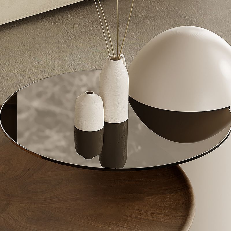 Abstract Coffee or End Table Contemporary Solid Wood Coffee Cocktail Table Clearhalo 'Coffee & Accent Tables' 'Coffee Tables' 'coffee_tables' 'furn' 'furn_coffee_tables' 'Furniture' 'Living Room Furniture' 1200x1200_468cd9fb-49fa-40d2-ab38-1449c9ab37e1