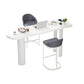 Stone Top Bar Dining Table Contemporary White Bar Dining Table with 3 Legs Clearhalo 'Bar Furniture' 'Bar Tables' 'bar_tables' 'furn' 'furn_bar_tables' 'Furniture' 'furniture_bar_tables' 'Kitchen & Dining Furniture' 1200x1200_468e71d6-ce28-475a-8a50-91f316863d3e