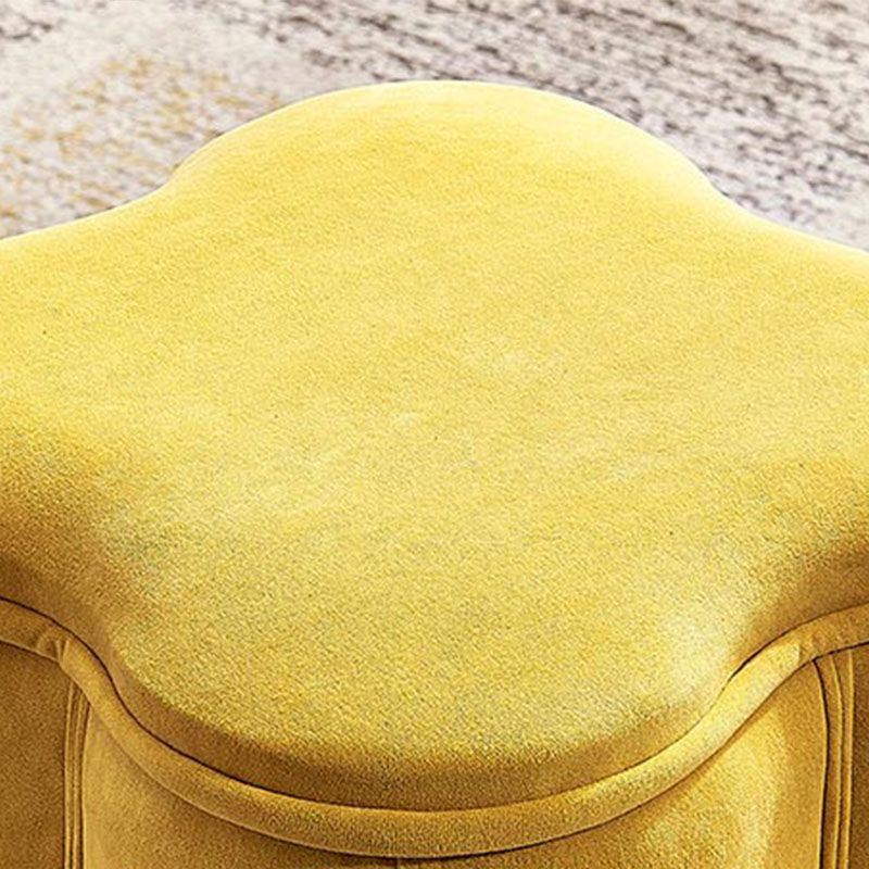 Solid Color Fabric Standard Stool Modern Simple Plum Blossom Upholstered Footstool Clearhalo 'furn' 'furn_ottomans_poufs' 'Furniture' 'Living Room Furniture' 'Ottomans & Poufs' 'ottomans_poufs' 1200x1200_4691a12b-fb6b-4983-ab81-0c8bba6e544d