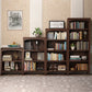 Contemporary Vertical Standard Bookcase Wooden Closed Back Bookcase Clearhalo 'Bookcases' 'furn' 'furn_bookcases' 'Furniture' 'furniture_bookcases' 'Office Furniture' 1200x1200_4692c1d9-92b3-49fe-88cf-88c573128bbb
