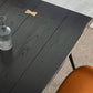 Dining Room Dinner Kitchen Table Black Frame Solid Wood Dining Table Clearhalo 'Dining Tables & Seating' 'Dining Tables' 'dining_table' 'furn' 'furn_dining_table' 'Furniture' 'Kitchen & Dining Furniture' 1200x1200_469306fe-db41-4548-bb96-e8bfa290a242