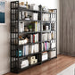 Libreria in metallo moderno libreria Etagere con retro aperto 70 "H x 19,7" W