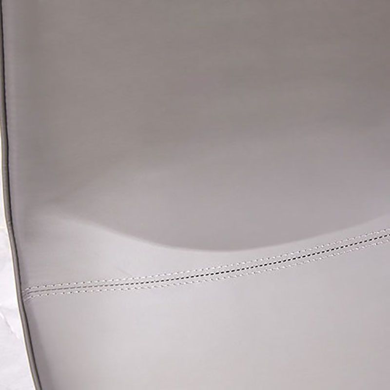 Industrial Home Solid Back Chair Leather Dining Chair with Black Legs Clearhalo ' kitchen&dining_furn' 'Dining Chairs' 'Dining Tables & Seating' 'dining_chair' 'furn' 'furn_dining_chair' 'Furniture' 'furniture_dining_chair' 'Kitchen & Dining Furniture' 'kitchen' 1200x1200_46968f7b-ee37-498d-aaf8-a6e32804cd45