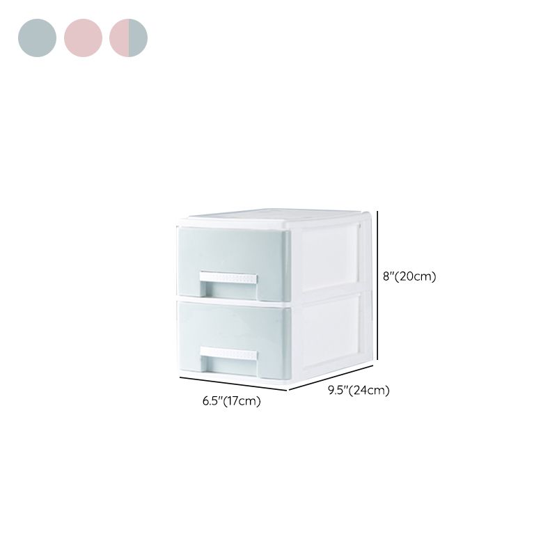 Modern Filing Cabinet Plastic Vertical Filing Cabinet with Drawers