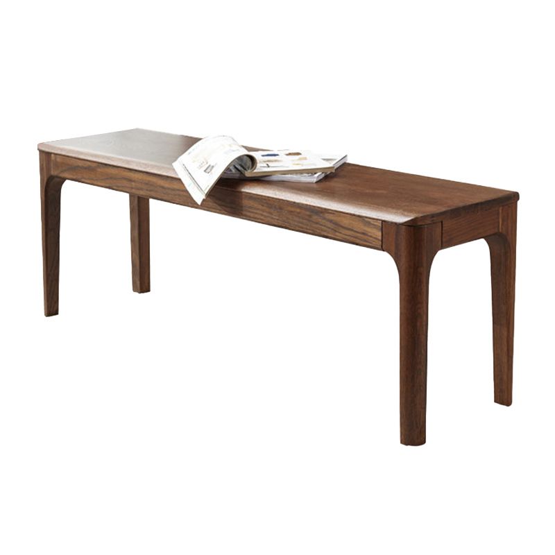 Modern Bench 11.8 Inch Wide Solid Wood Seating Bench with Legs Clearhalo 'Benches' 'Chairs & Seating' 'furn' 'furn_benches' 'Furniture' 'Living Room Furniture' 1200x1200_469a3f5a-5ef2-4c3c-924c-8c6933c85d7a
