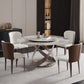 Modern Style Dining Round Table Dining Stone Table for Home Use Clearhalo 'Dining Tables & Seating' 'Dining Tables' 'dining_table' 'furn' 'furn_dining_table' 'Furniture' 'Kitchen & Dining Furniture' 1200x1200_469d2a78-56a9-4208-b7c0-d9cd8f6aa96b
