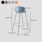 Contemporary Design Plastic Counter Barstools Low Back Stools for Home Clearhalo 'Bar Furniture' 'Bar Stools' 'bar_stools' 'furn' 'furn_bar_stools' 'Furniture' 'furniture_bar_stools' 'Kitchen & Dining Furniture' 1200x1200_469e5de5-e65f-482d-9e7e-dc1706a17ce2
