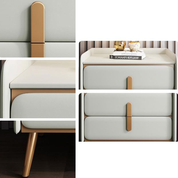 Tavolo da accento in legno massiccio comodino moderno tavolo notturno con gambe