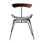 Contemporary Metal Kitchen Dining Rooms Chair Open Back Side Chairs Sets Clearhalo ' kitchen&dining_furn' 'Dining Chairs' 'Dining Tables & Seating' 'dining_chair' 'furn' 'furn_dining_chair' 'Furniture' 'furniture_dining_chair' 'Kitchen & Dining Furniture' 'kitchen' 1200x1200_46a341f6-d6d1-4912-bd96-26fb43cc5d6d