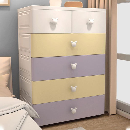 Contemporary Plastic Storage Cabinet Matte Finish Bedroom Cabinet Clearhalo 'Armoires & Wardrobes' 'armoires_wardrobes' 'Bedroom Furniture' 'furn' 'furn_armoires_wardrobes' 'Furniture' 1200x1200_46ab394e-87e8-4437-92d6-28990f4263a0