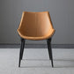 Modern Leather Dining Room Chair Arm Metal Dining Chairs for Restaurant Clearhalo ' kitchen&dining_furn' 'Dining Chairs' 'Dining Tables & Seating' 'dining_chair' 'furn' 'furn_dining_chair' 'Furniture' 'furniture_dining_chair' 'Kitchen & Dining Furniture' 'kitchen' 1200x1200_46afcf73-9148-4480-bbae-d5c789f07544