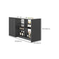 Modern Style Stone Rectangle Bistro Bar Desk Table for Living Room Clearhalo 'Bar Furniture' 'Bar Tables' 'bar_tables' 'furn' 'furn_bar_tables' 'Furniture' 'Kitchen & Dining Furniture' 1200x1200_46afda12-ef80-46ec-bef9-230eaba2bc50