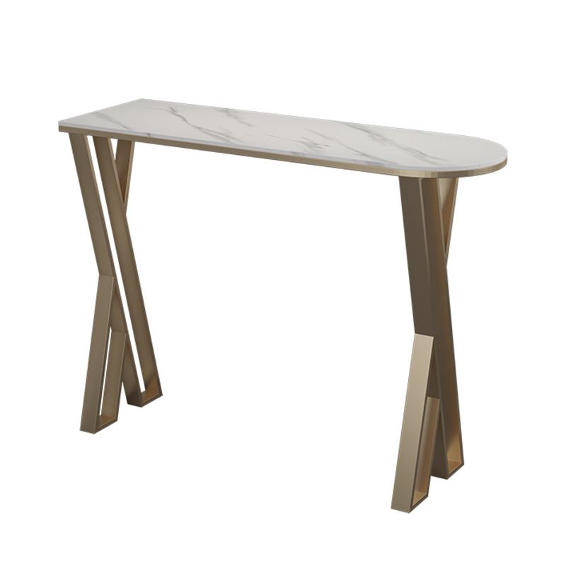 Contemporary 1/2/3/5 Pieces Bar Table Set Rectangle Bar Table with High Metal Stools Clearhalo 'Bar Furniture' 'furn' 'furn_home_bar_bar_sets' 'Furniture' 'Home Bars & Bar Sets' 'home_bar_bar_sets' 'Kitchen & Dining Furniture' 1200x1200_46b0d05f-57b3-48b8-b42d-b425ff63b3d2