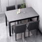 Industrial Style Sintered Stone Dining Table 4 Legs Base Rectangle Table for Home Clearhalo ' dining_table' 'Dining Tables & Seating' 'Dining Tables' 'furn' 'furn_dining_table' 'Furniture' 'furniture_dining_table' 'Kitchen & Dining Furniture' 'kitchen&dining_furn' 'kitchen' 'kitchen_dining_table' 1200x1200_46b3eb05-4d4f-46ae-89ce-0ef346330608