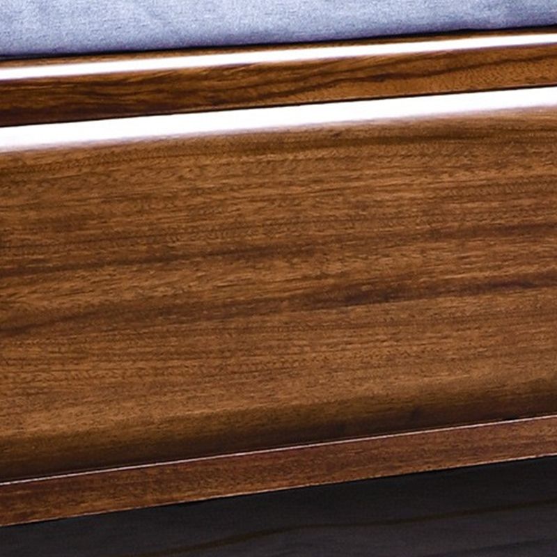 84.65 inch Wide Traditional Bed Frame Wooden Bed with Headboard Clearhalo 'Bedroom Furniture' 'Beds' 'furn' 'furn_beds' 'Furniture' 1200x1200_46b53cce-c6cb-4e39-af4a-d2203b716166