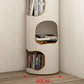 Glam Plastic Bookshelf Standard Closed Back Bookcase with Shelves